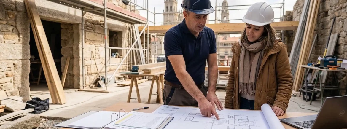 Asesoramiento técnico para elegir constructora y evitar errores en reformas en Galicia.