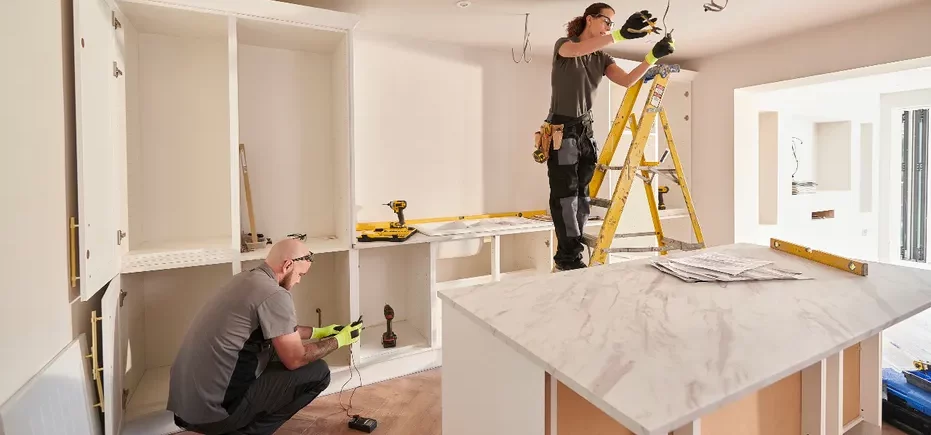 Trabajadores de renovais trabajando en Galicia