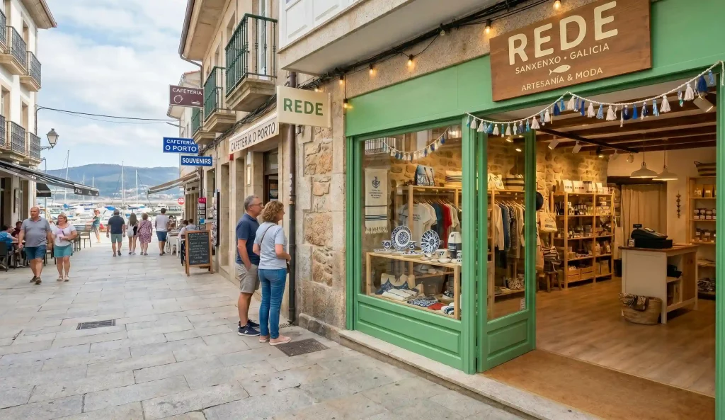 Local comercial listo para inauguración y apertura comercial en Sanxenxo Galicia.